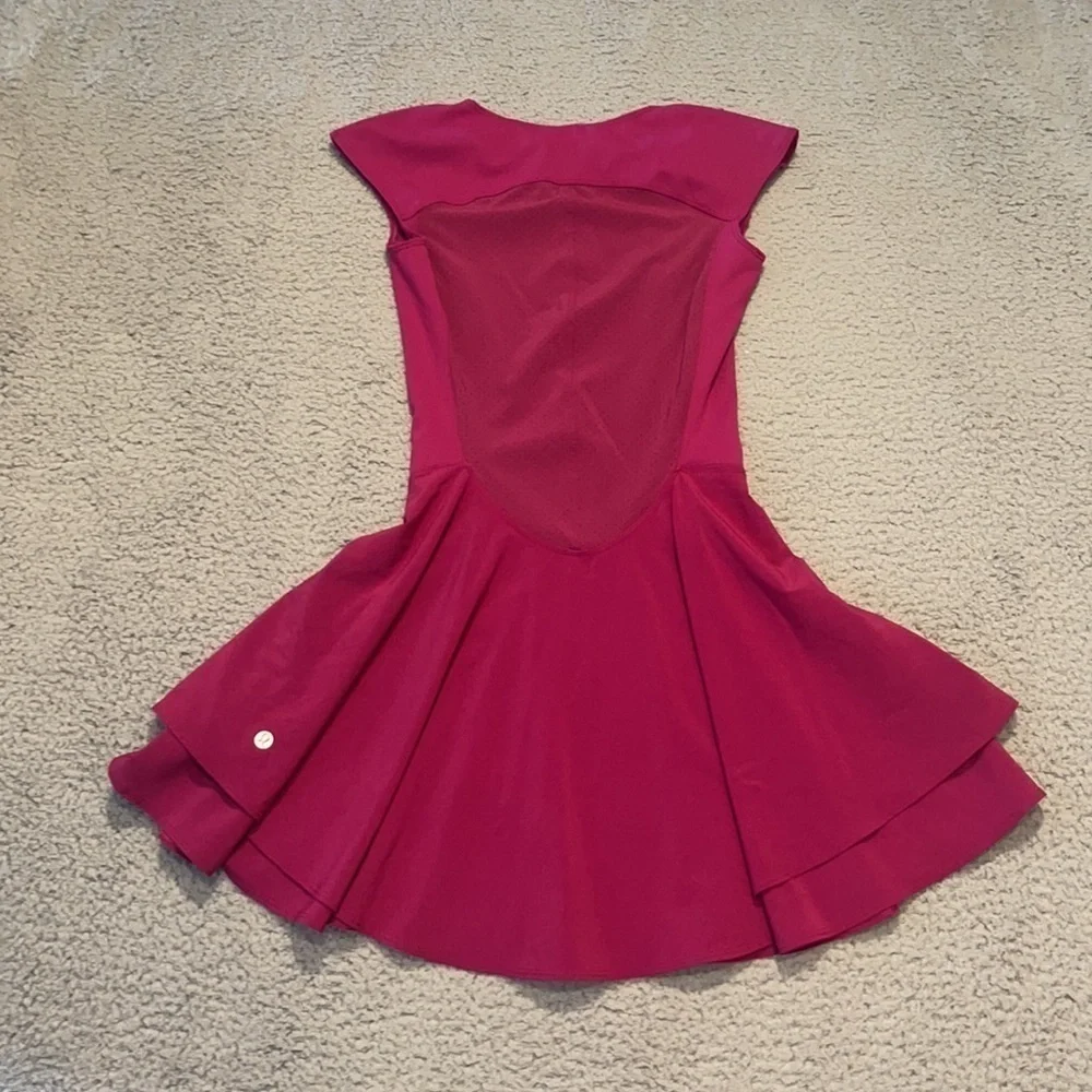 Lululemon Everlux Mesh-Back Tennis Dress  DESIGNED FOR TENNIS size 2